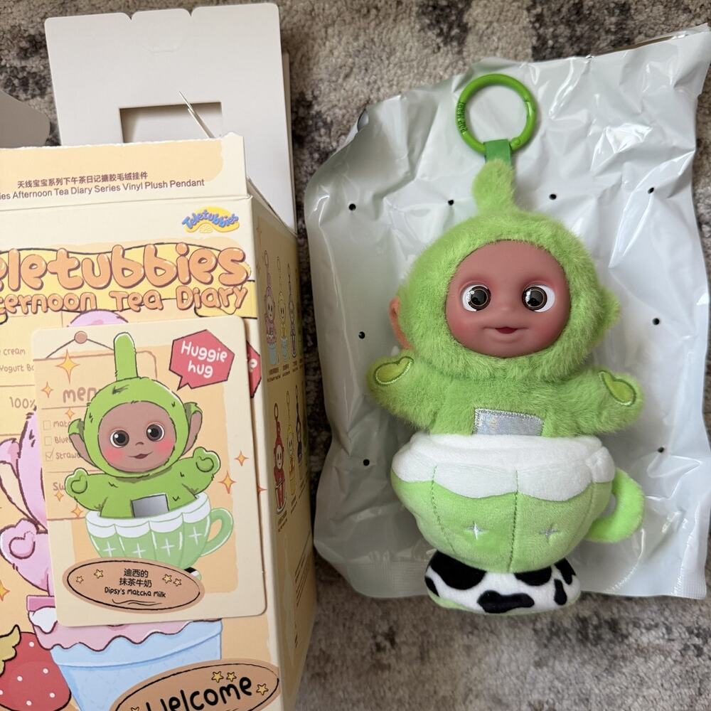 POP MART Teletubbies Afternoon Tea Series - Dipsy's Matcha Milk